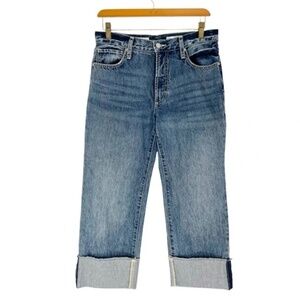 ANTHROPOLOGIE PILCRO AND THE LETTERPRESS Folio Mid Rise Cropped Jeans 27